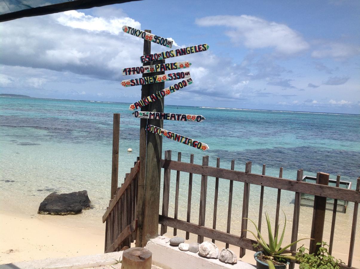 Fare Maheata Hotel Pihaena Exterior foto